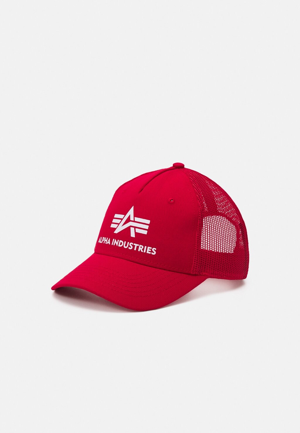 

Кепка BASIC TRUCKER UNISEX Alpha Industries, скорость красная