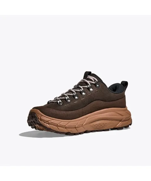 Мужские кроссовки HOKA Tor Summit из нубука коричневые — фото 3
