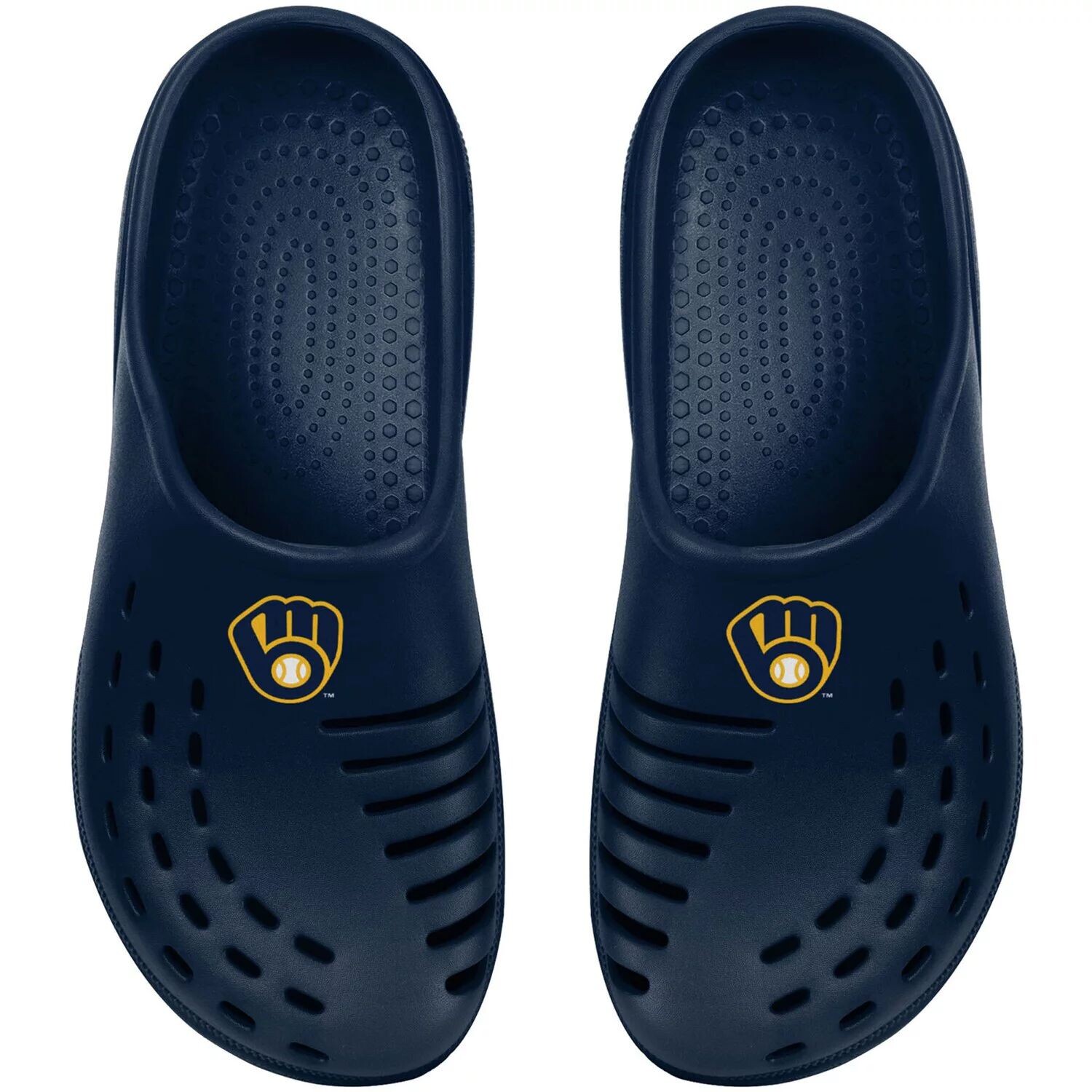 

Молодежные сабо FOCO Navy Milwaukee Brewers Sunny Day Unbranded