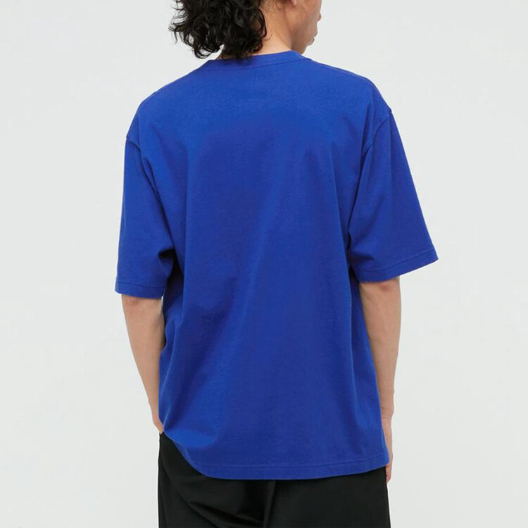 Футболка Uniqlo Sea Blue унисекс — фото 3
