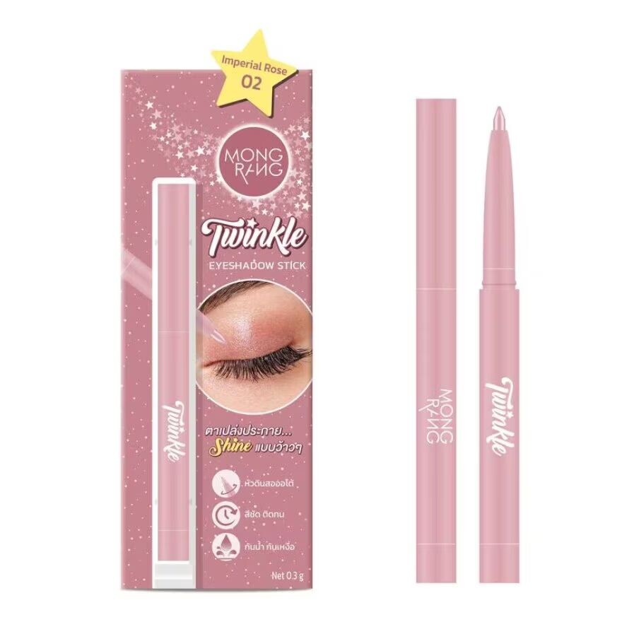 

Mongrang Тени для век Twinkle Stick 0,3г. 02 Императорская роза, Imperial Rose