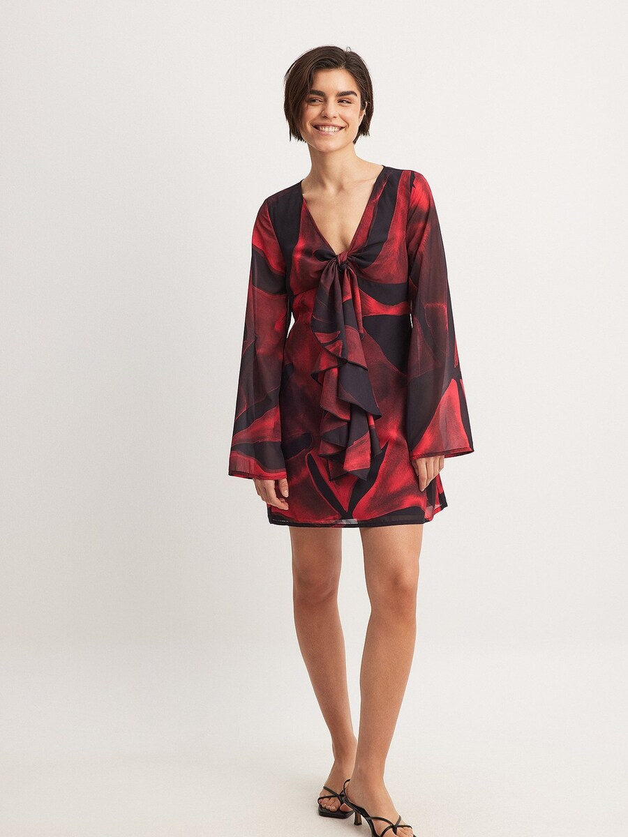

Мини платье NA-KD Dress, разноцветный