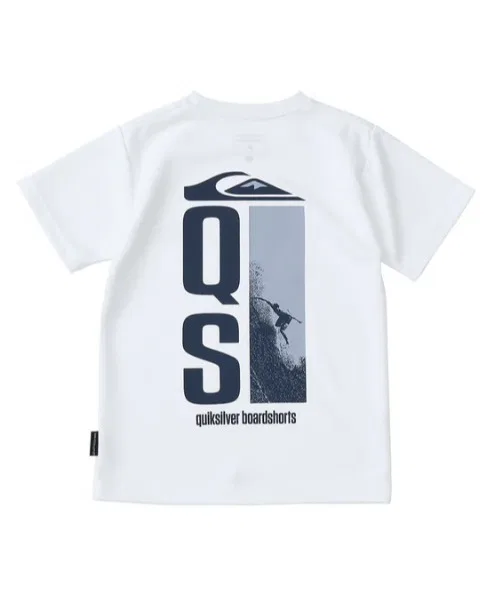 Детская рашгард Quiksilver Quik Drop SS Youth белый