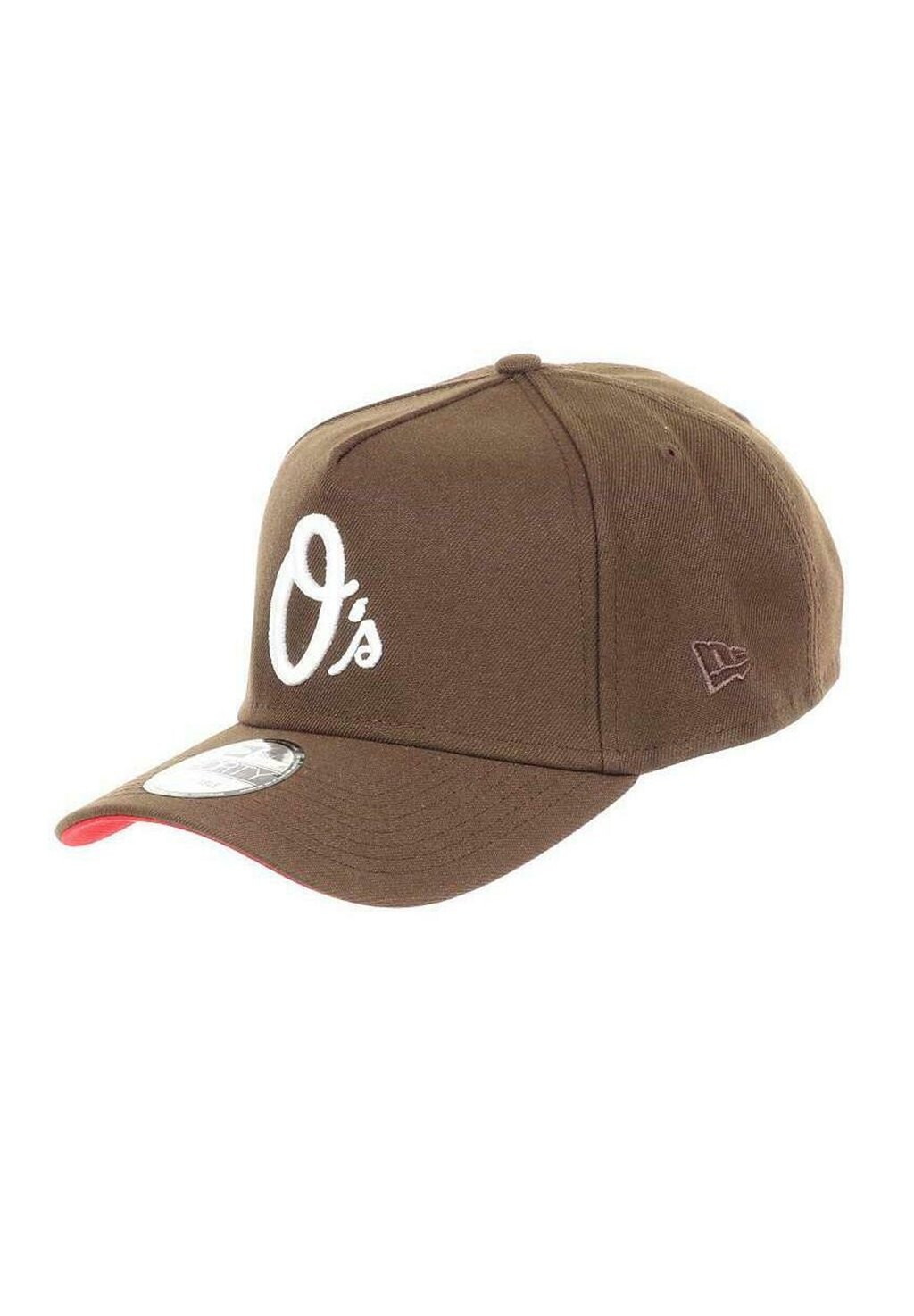 

Бейсболка BALTIMORE ORIOLES MLB 60TH ANNIVERSARY SIDEPATCH WALNUT 9FORTY A-FRAME SNAPBACK New Era, цвет braun