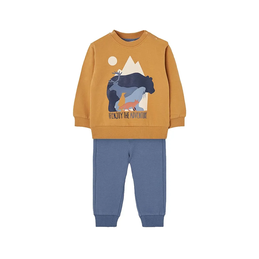 

Спортивный костюм Boboli Fleece, коричневый