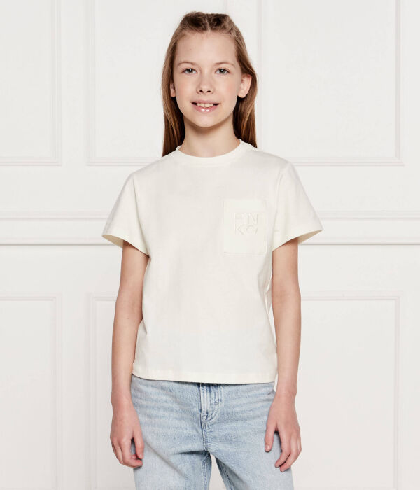 

Футболки Oversize fit Pinko Up, экрю