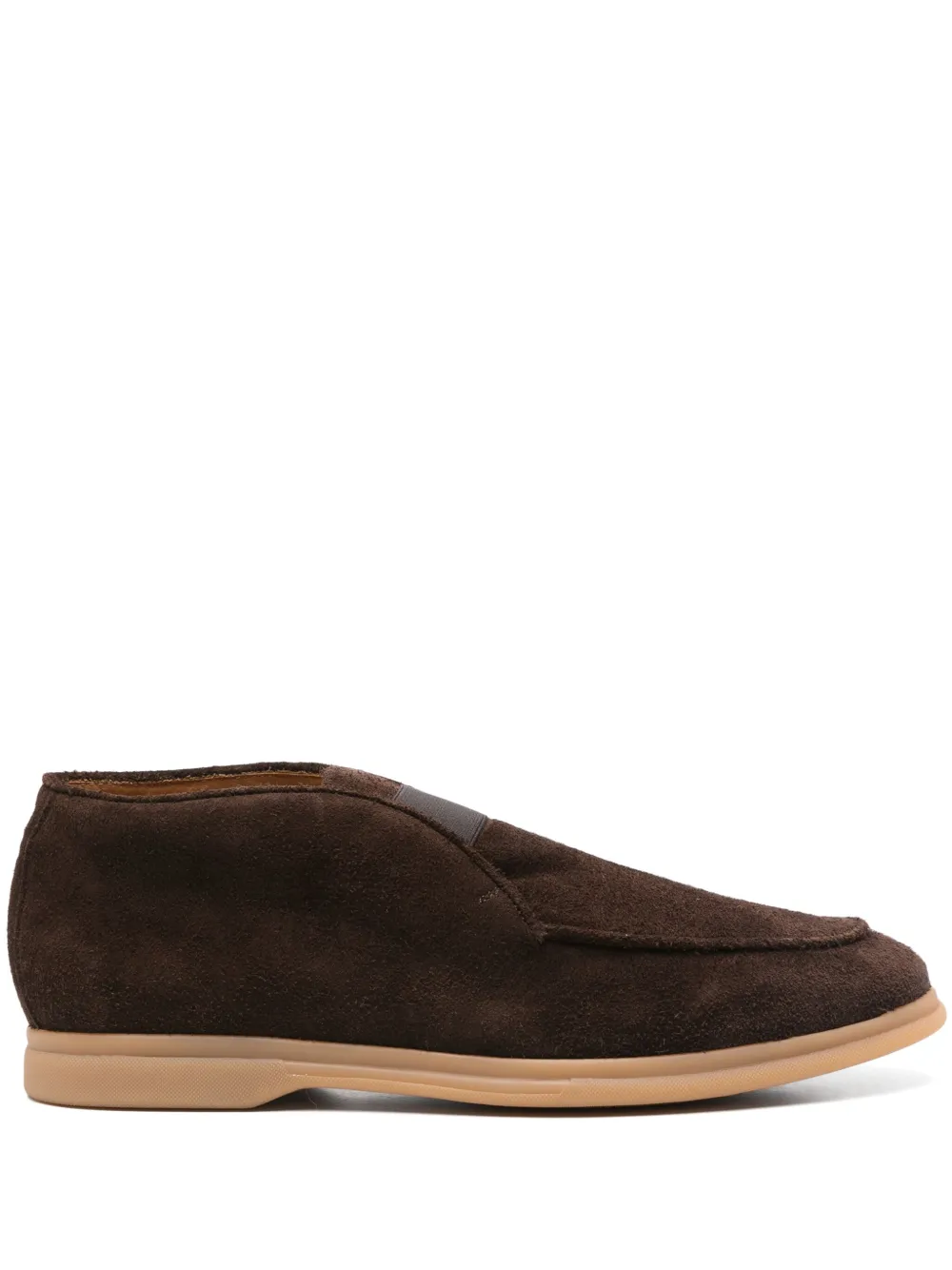 

Замшевые ботинки-дезерты Eleventy, коричневый