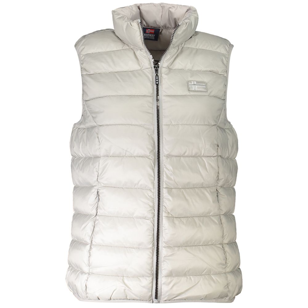 

Женская куртка из серебристого полиамида Geographical Norway