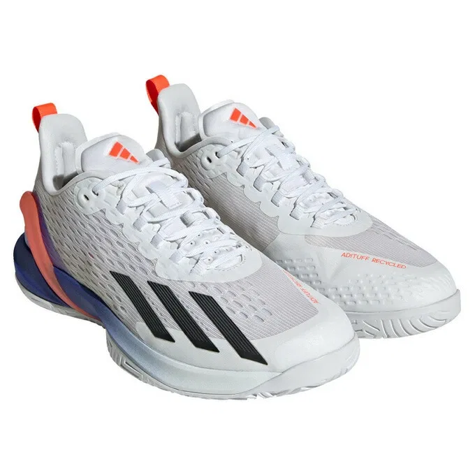 Мужские теннисные кроссовки «Adizero Cybersonic M AC» от adidas, F White X C Black (Gy9634) — фото 2