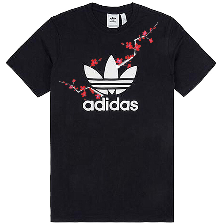 

Футболка мужская черная Adidas Originals, черный