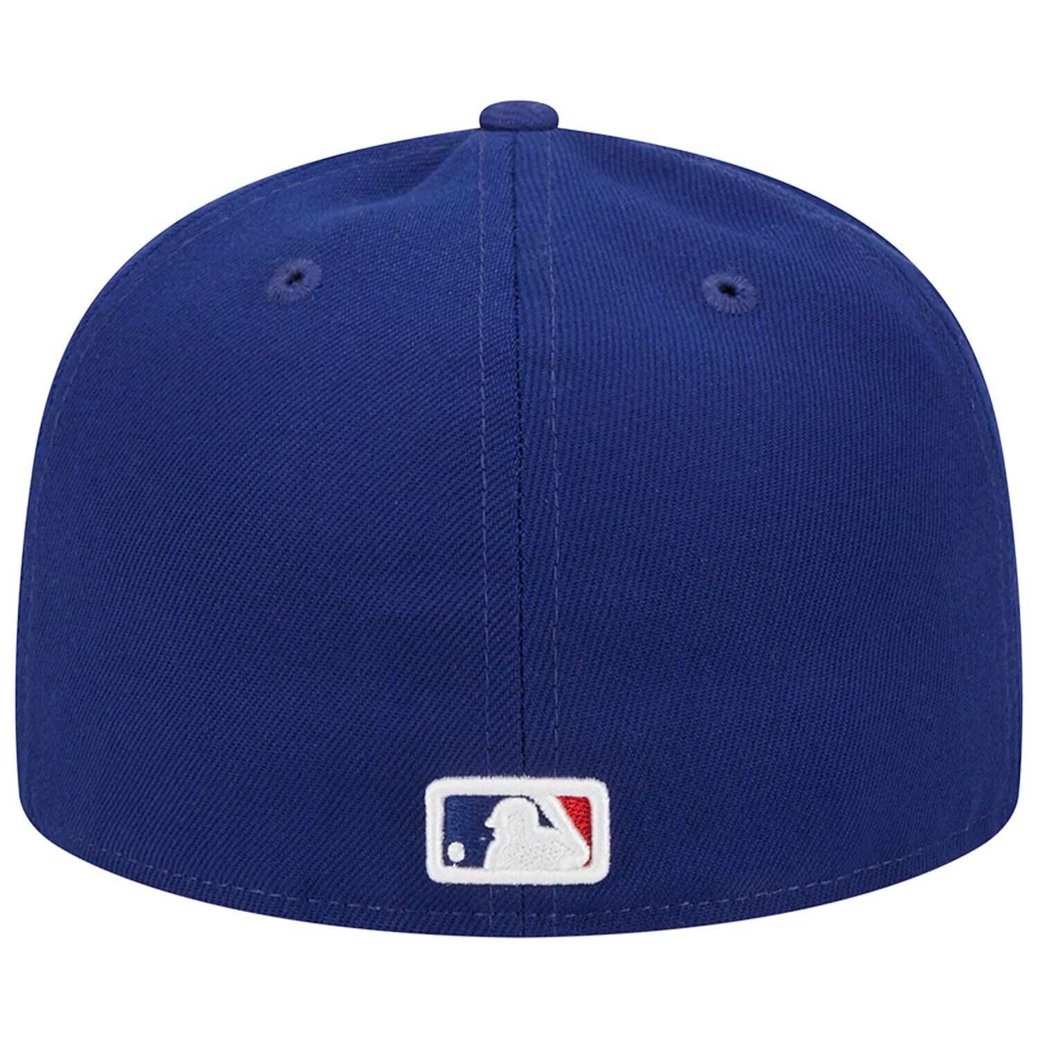 Мужская кепка New Era Royal Los Angeles Dodgers с альтернативным логотипом команды World Series 2020, цвет 59FIFTY, облегающая шляпа — фото 4