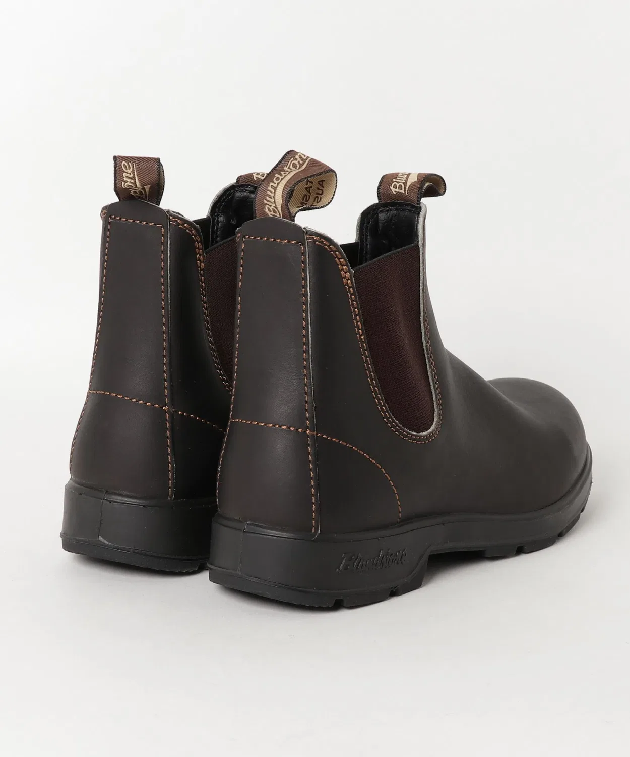 Ботинки Blundstone Side Goa Smooth Leather коричневые — фото 2