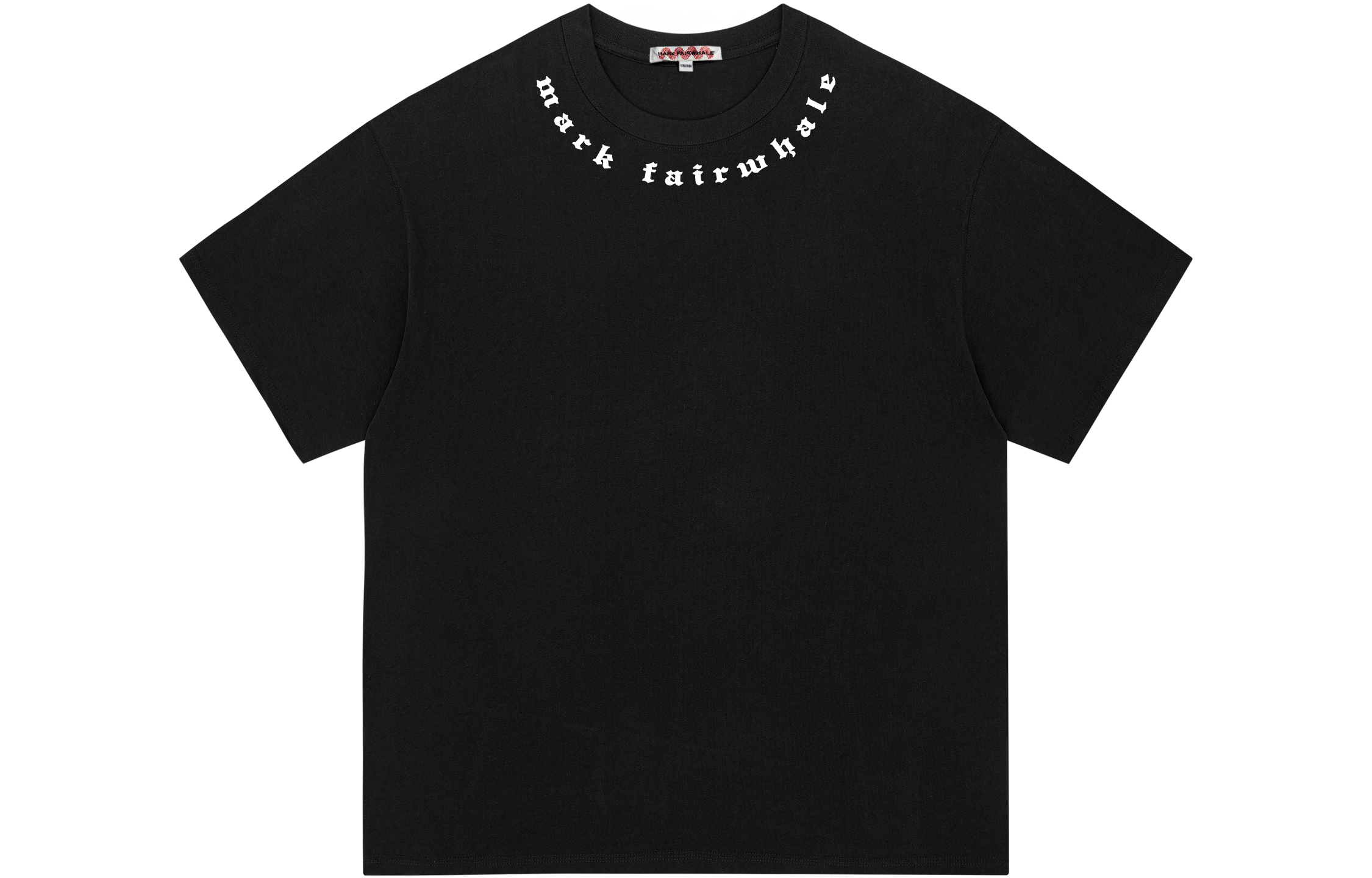 

Футболка с заниженной линией плеч, унисекс FAIRWHALE, Black+Black