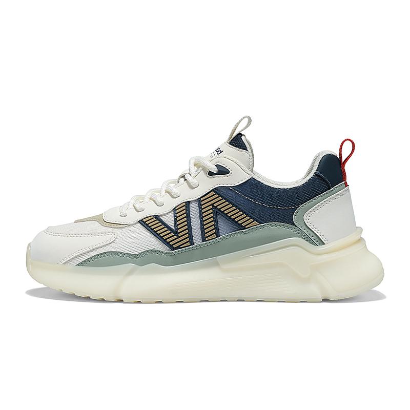 

HLA Мужские повседневные кеды низкие бело-голубые, цвет White Blue