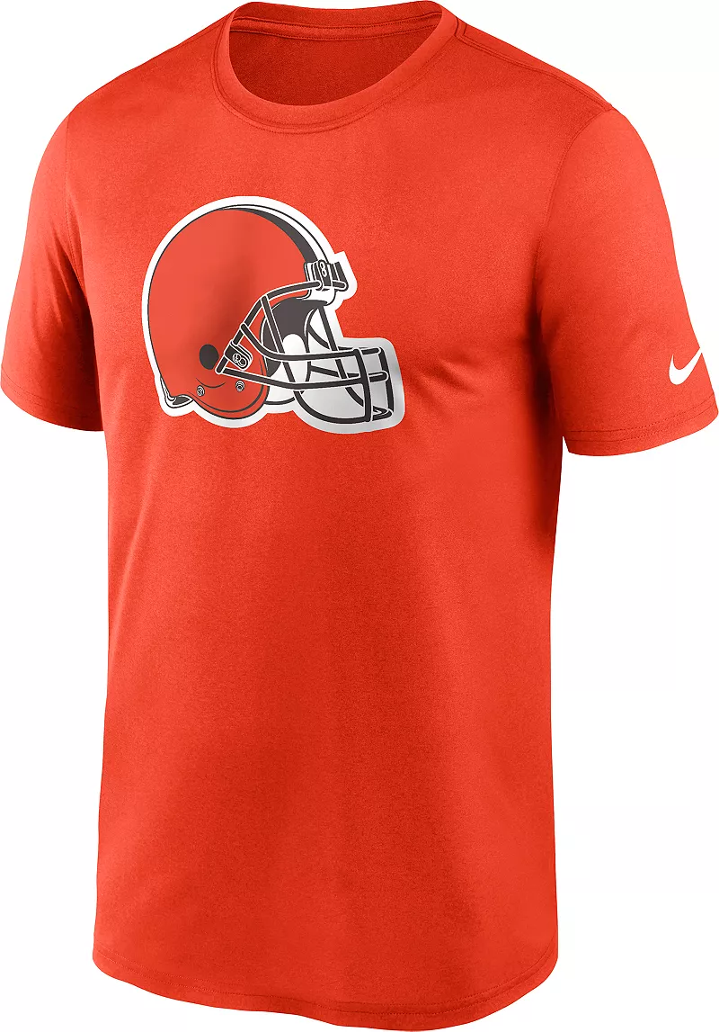 Мужская оранжевая футболка с логотипом Nike Cleveland Browns Legend — фото 2