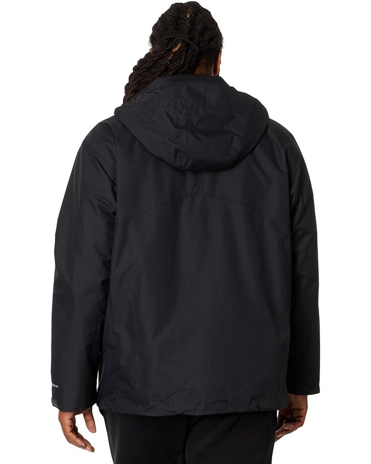 

Куртка Columbia Big & Tall Bugaboo II Fleece Interchange Jacket, цвет Black/Charcoal Heather