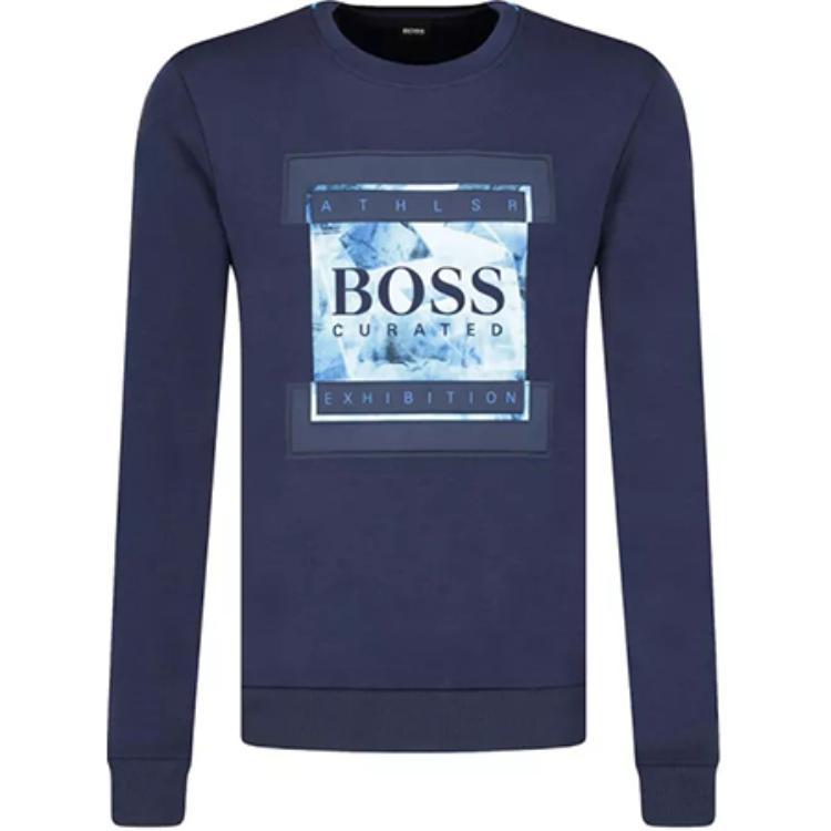 

HUGO BOSS Толстовка мужская синяя