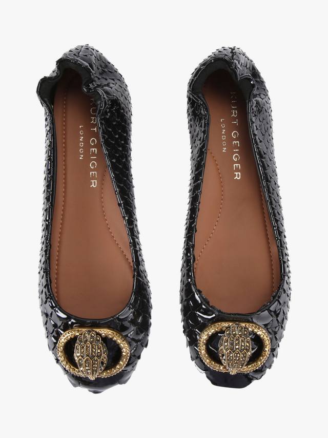 Chelsea балетки с декоративными элементами Kurt Geiger London, Black — фото 2