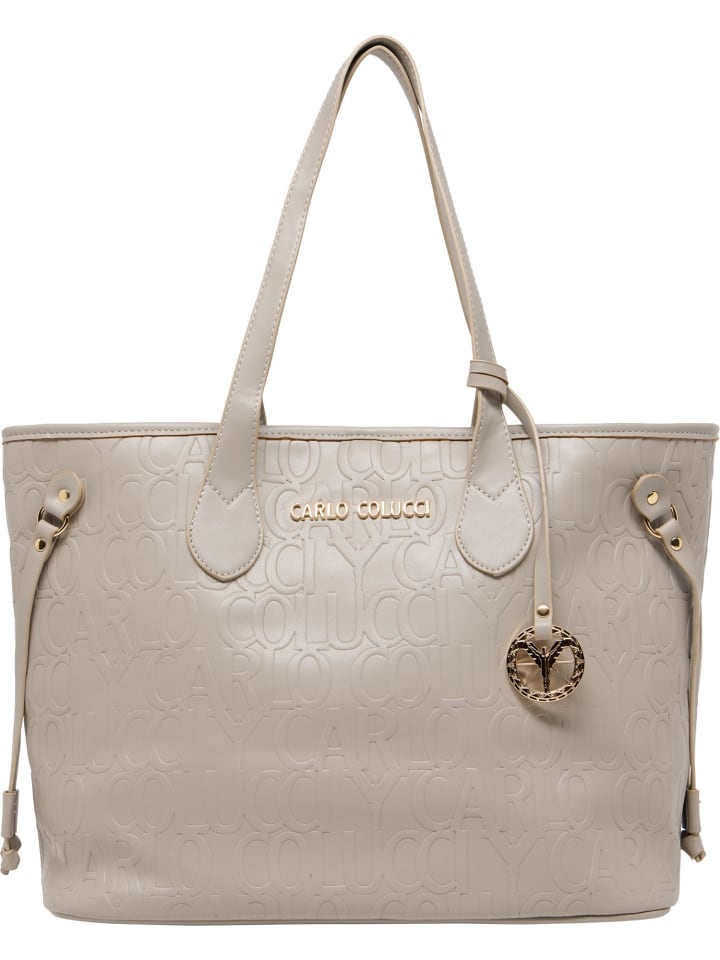 

Шоппер Carlo Colucci Shopper Dobloni, серый