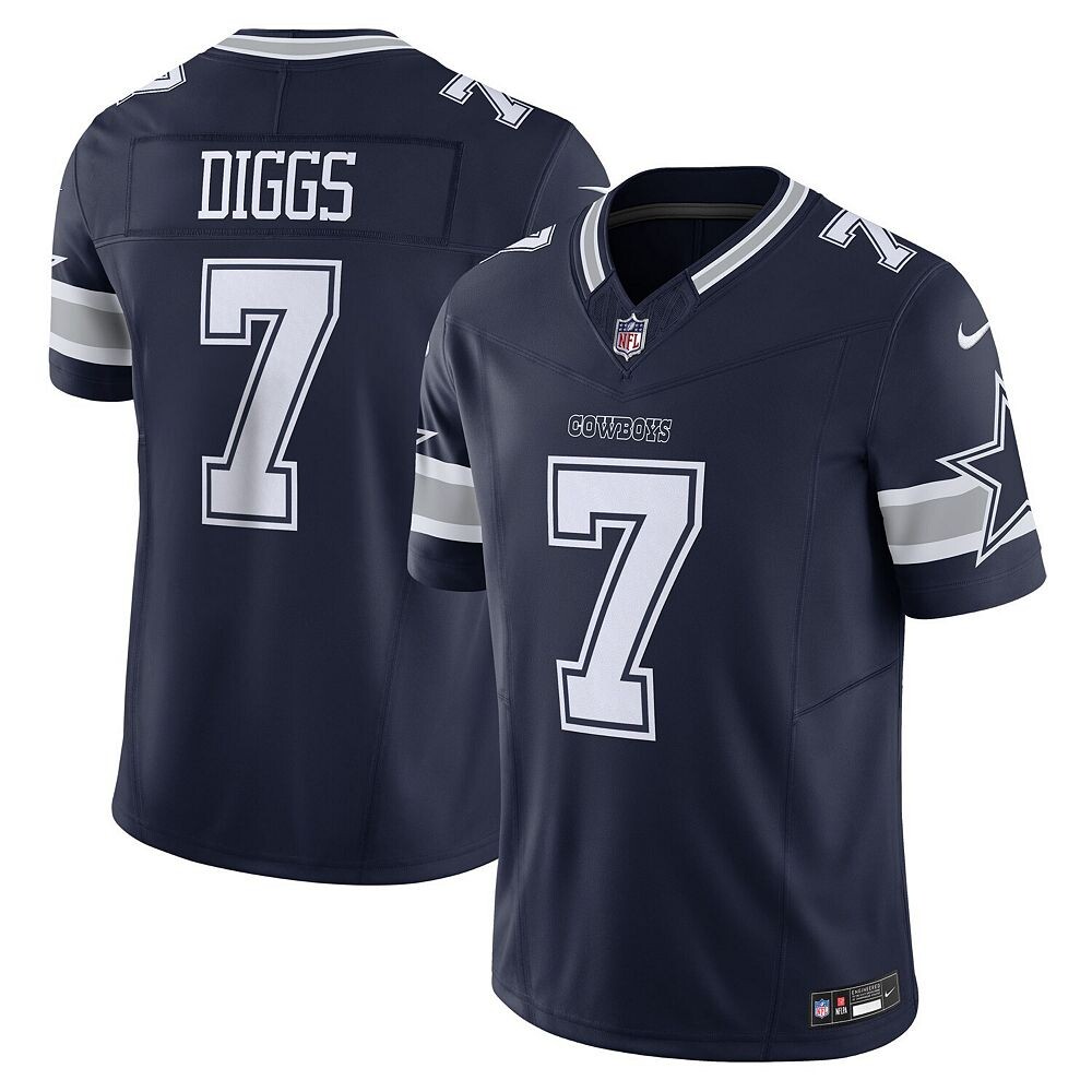 

Мужские кроссовки Nike Trevon Diggs Navy Dallas Cowboys Vapor F. Ограниченный Джерси, цвет Cow Navy