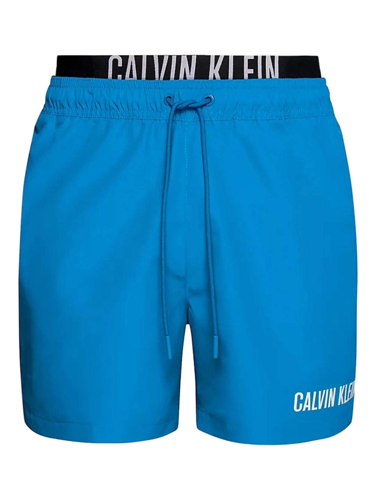 

Calvin Klein плавки-шорты с логотипом, синий