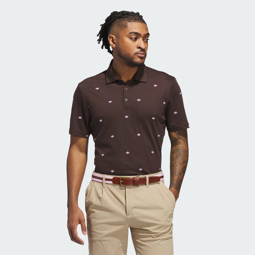 Футболка с коротким рукавом и монограммой Adidas, brown