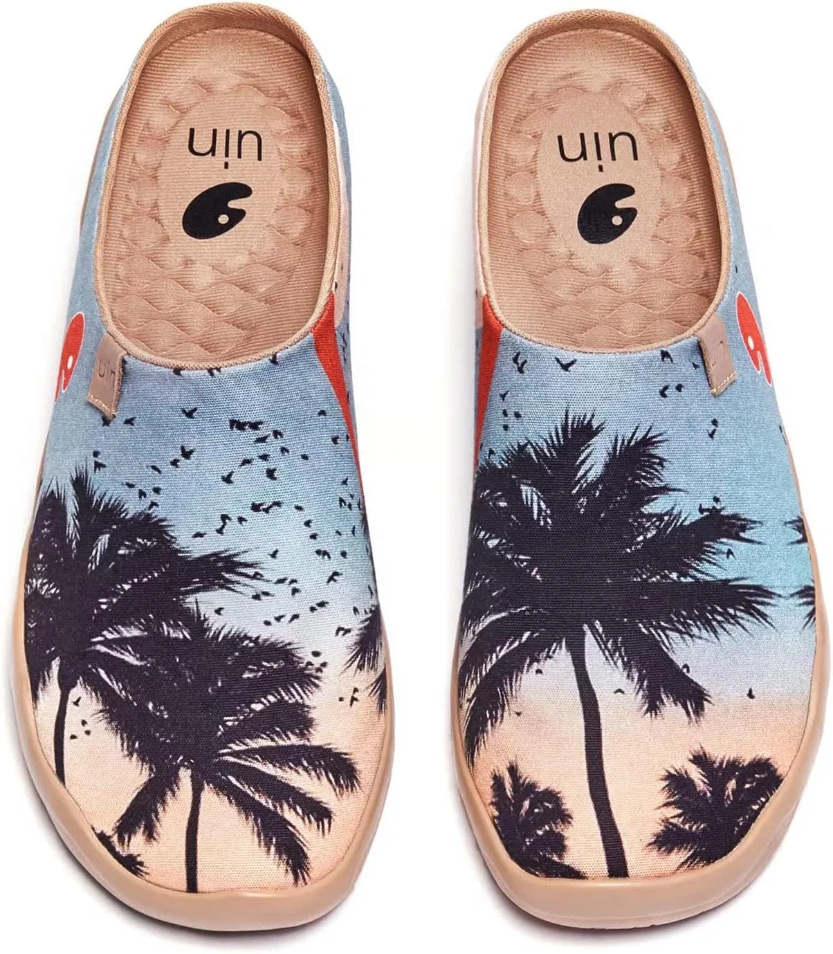 Тапочки с росписью UIN, Sunset Coconut