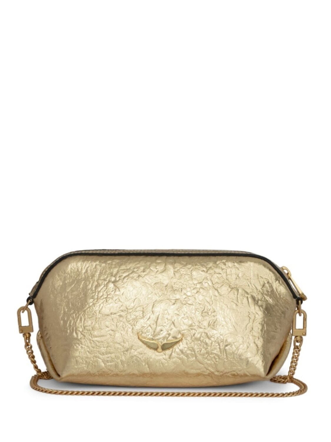 

Сумка-клатч из кожи Le Cecilia Lovely Zadig&Voltaire, золотой
