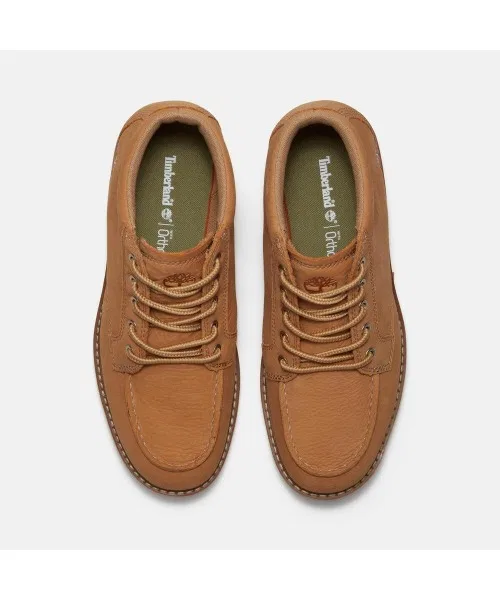 Ботинки Mid Chukka Redwood Edge Essential кожаные бежевые — фото 2