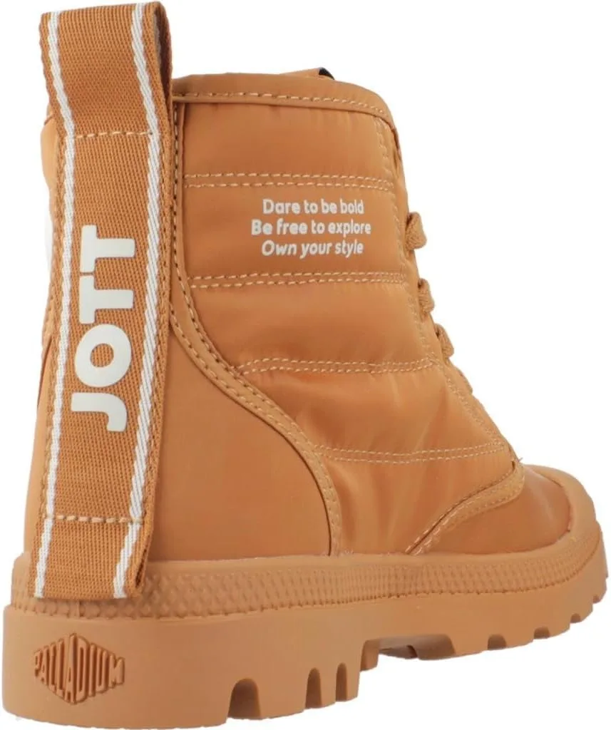 Ботинки Palladium Unisex Pampa Hi Dare Rhona X Jott Ankle Boot, коричневый — фото 3