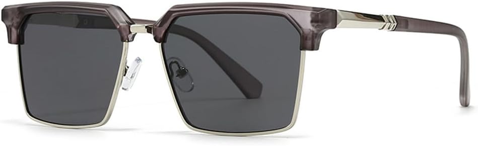 

Солнцезащитные очки с защитой от УФ-излучения UV400 — металлический градиентный цвет, подходят для женщин и мужчин, для бега и занятий спортом на открытом воздухе UYPTK, Grey Grey