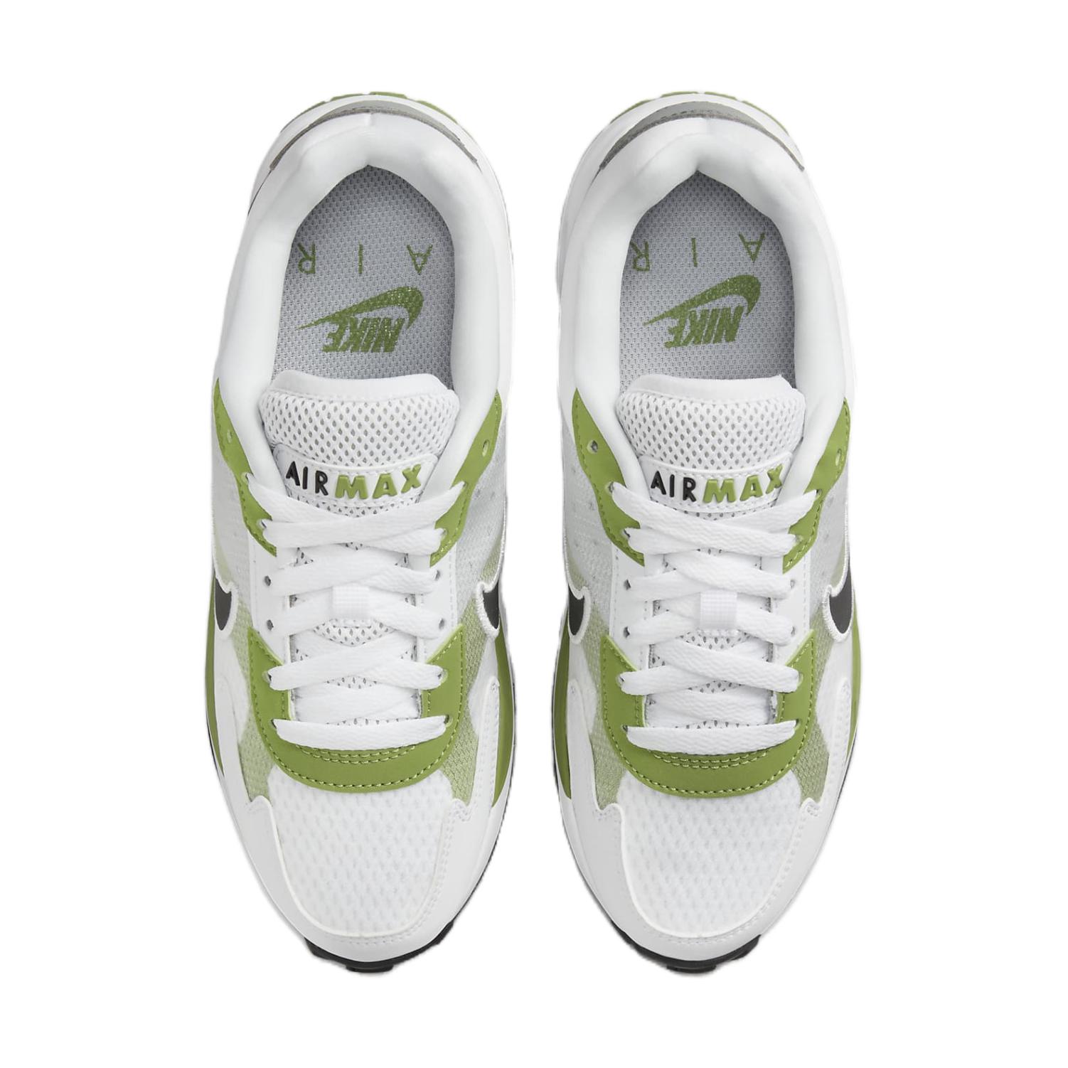 Nike Кроссовки Air Max Solo Low Top для детей, белые, зеленые, детские — фото 4
