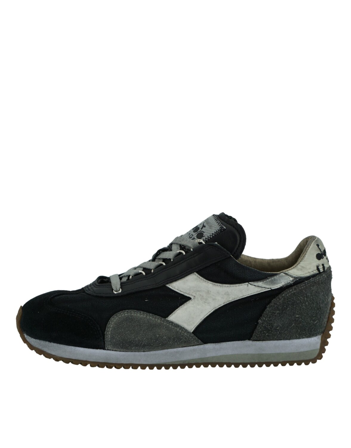 

Мужские кроссовки Diadora Equipe H Dirty Stone Wash Evo, цвет Black And Gray