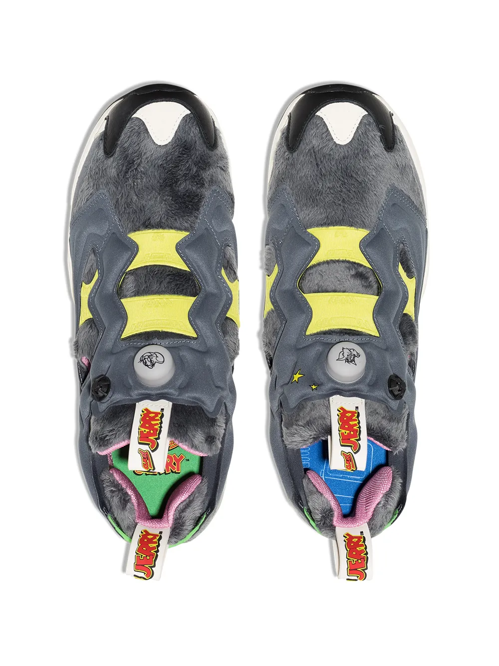 Кроссовки Instapump Fury Tom & Jerry REEBOK, серый — фото 4