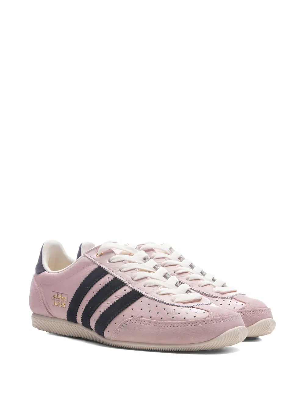 Кроссовки в японскую полоску Adidas, розовый — фото 2