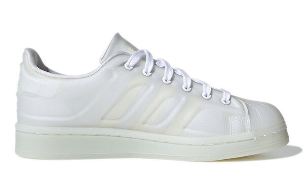 Кроссовки оригиналы superstar futureshell j Adidas, белый — фото 2
