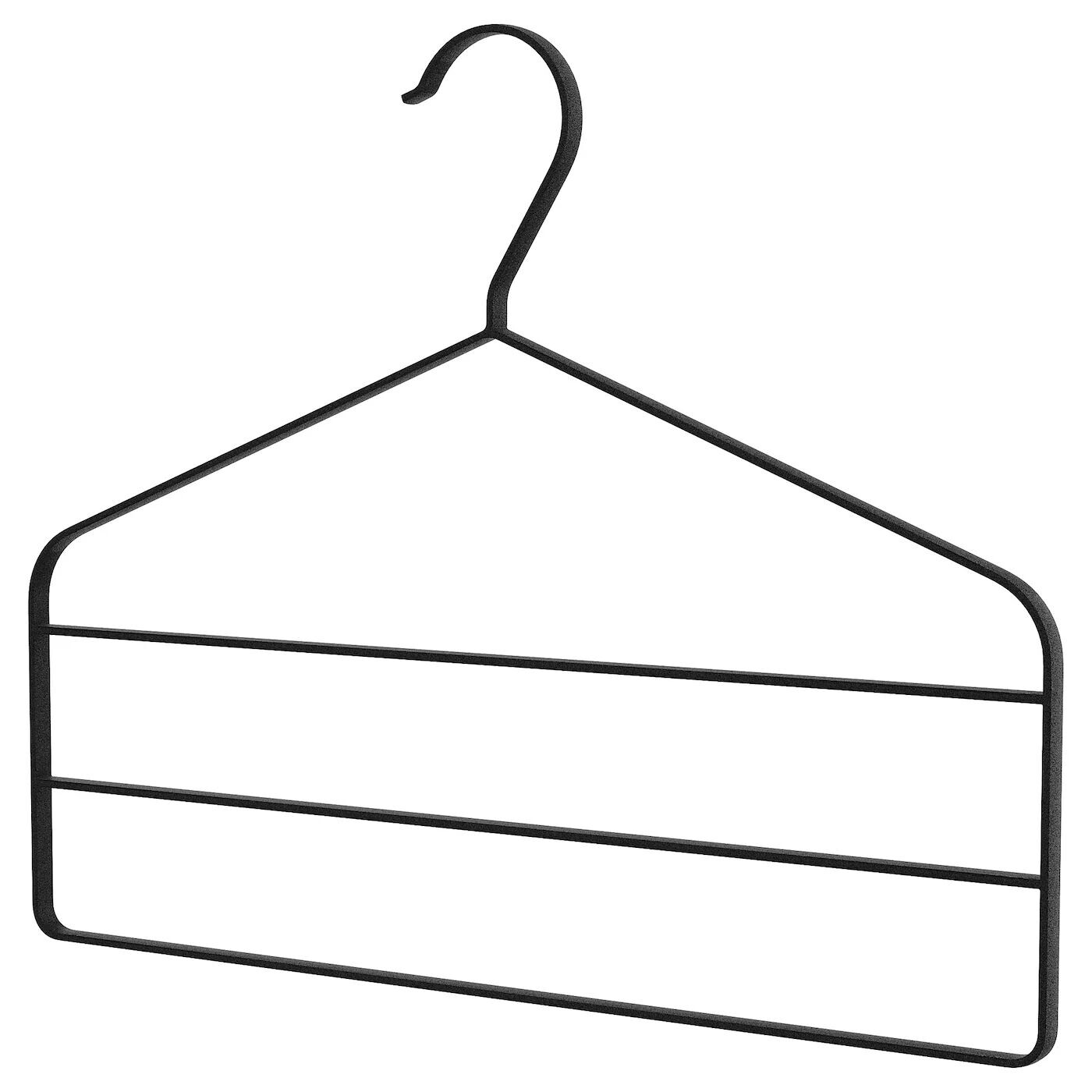 

Вешалка для брюк, черная, STRYKIS IKEA