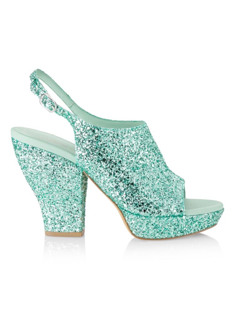 Сандалии Salma с блестками на платформе 3.1 Phillip Lim, мята