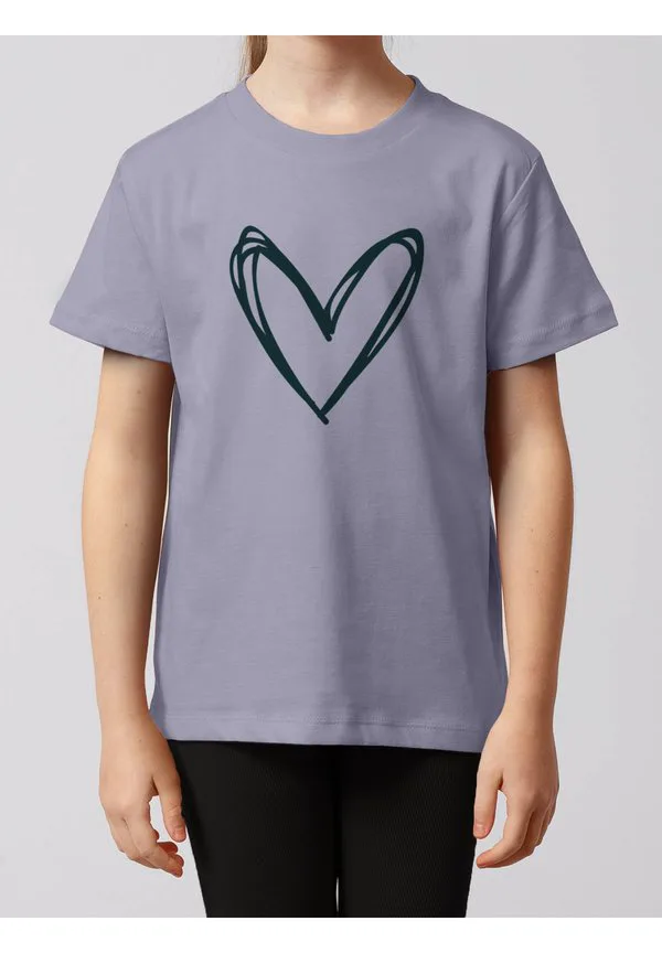 Футболка с принтом herzi Watapparel, Lavender