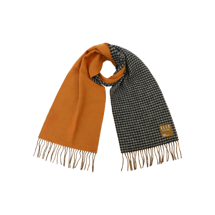 

Вязаный шарф Unisex ELLE, оранжевый