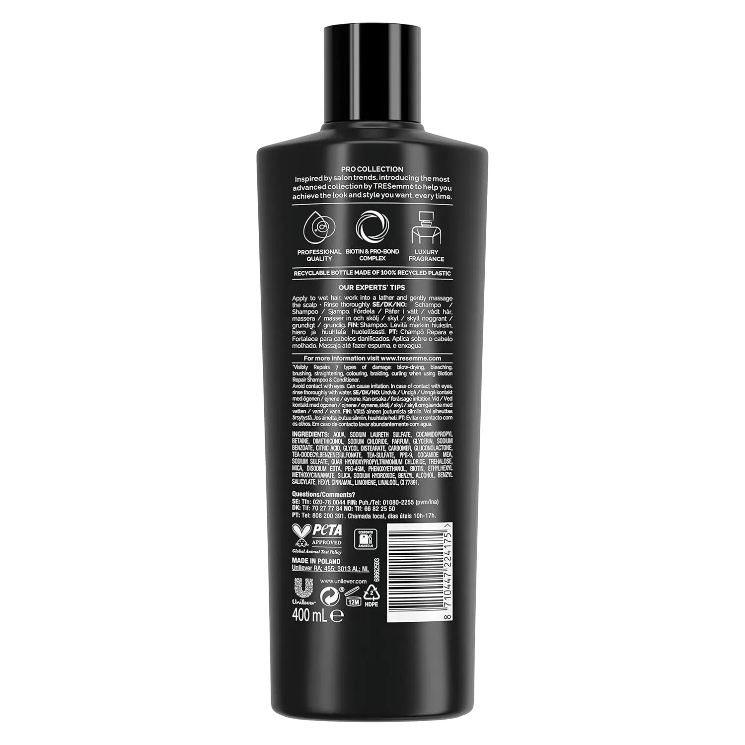 Шампунь «Biotin Repair ProBond Complex» от TRESemme (400 мл) Tresemmé — фото 3