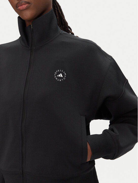 Толстовка обычного кроя Stella McCartney JJ0084 Adidas By Stella Mccartney, черный — фото 4