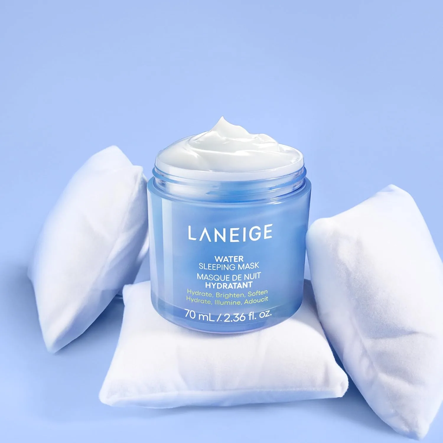 Маска для лица Laneige — Увлажняющая ночная Water Sleeping Mask: корейская увлажняющая ночная со скваланом и, 68.04 г — фото 4