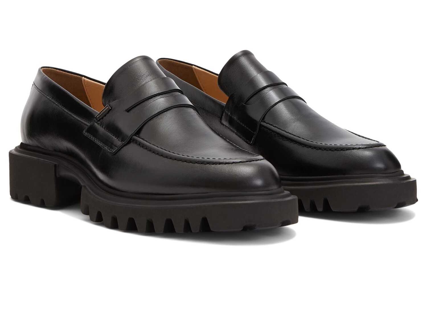 

Лоферы AllSaints Lola Loafers, черный