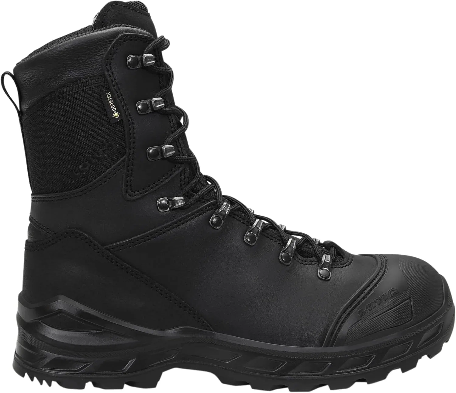 Ботинки LOWA Sicherheitsschuhe Seeker Work LX Pro GTX S3S CI, Damen und Herren, Leder, Stahlkappe, leicht, robust ELTEN, Black — фото 2