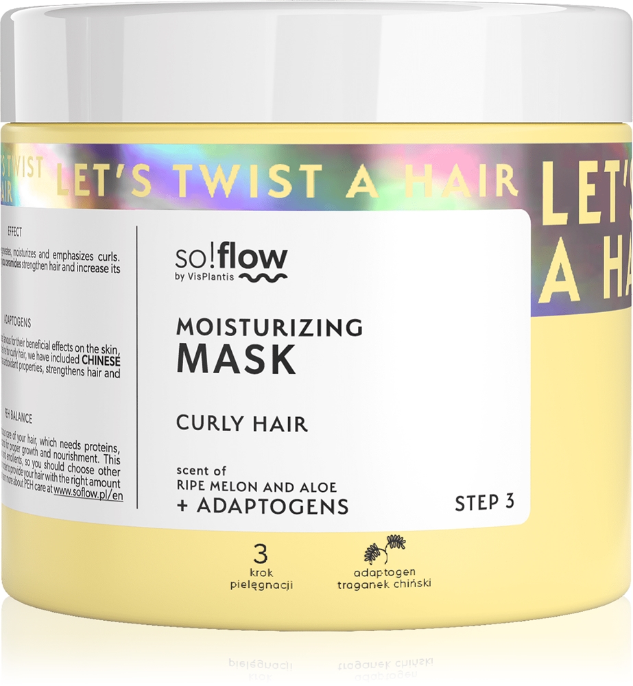

Питательная маска для вьющихся волос So!Flow, 400 мл