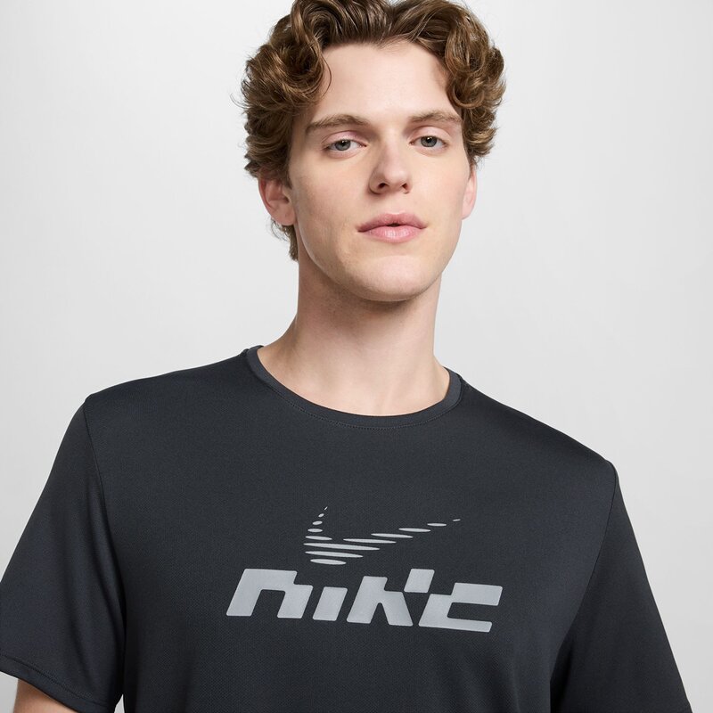 Sweatshirt m nk df uv miler flash ss Nike, мультиколор — фото 4