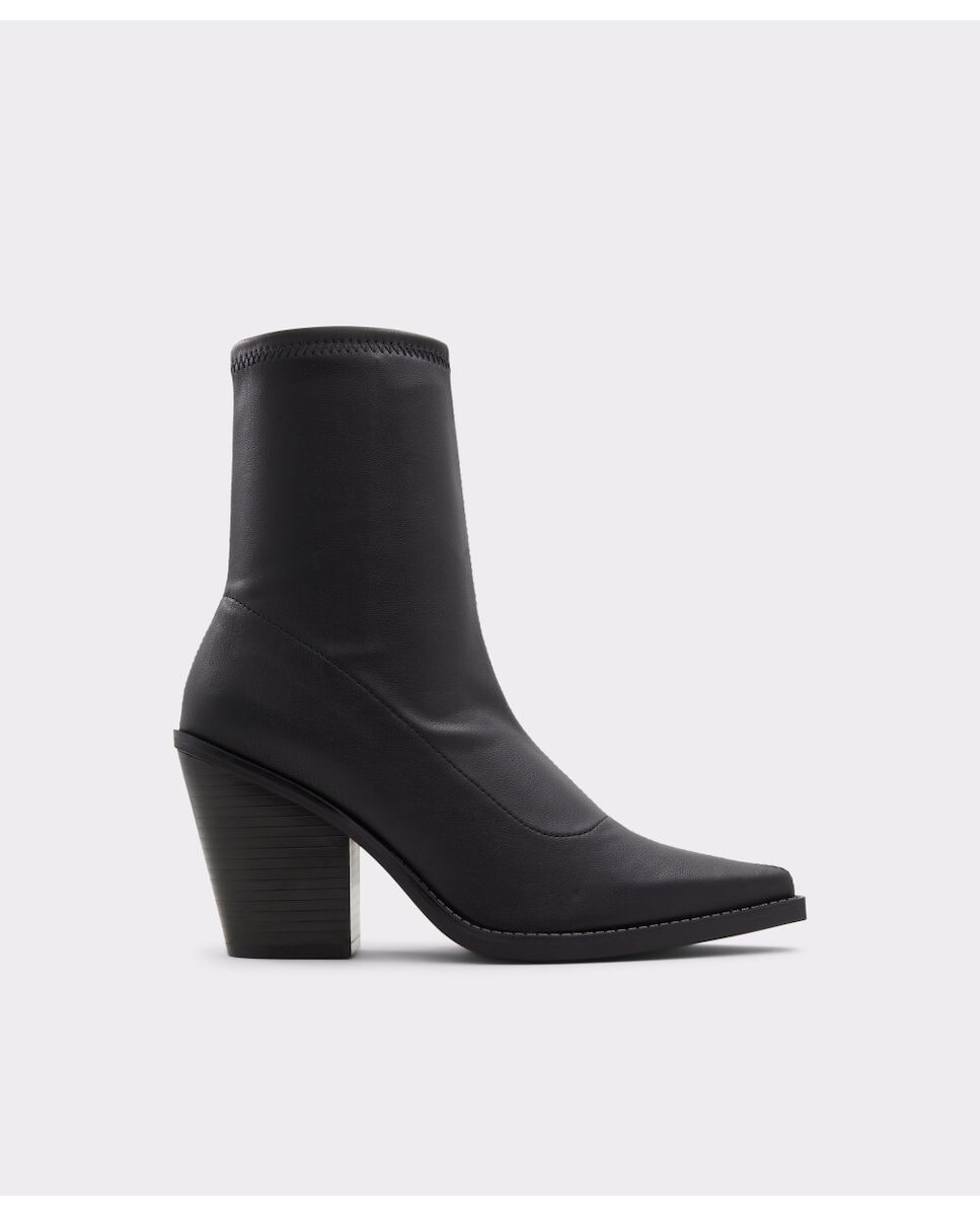 

Женские ботильоны на блочном каблуке и заостренном носке Aldo, черный