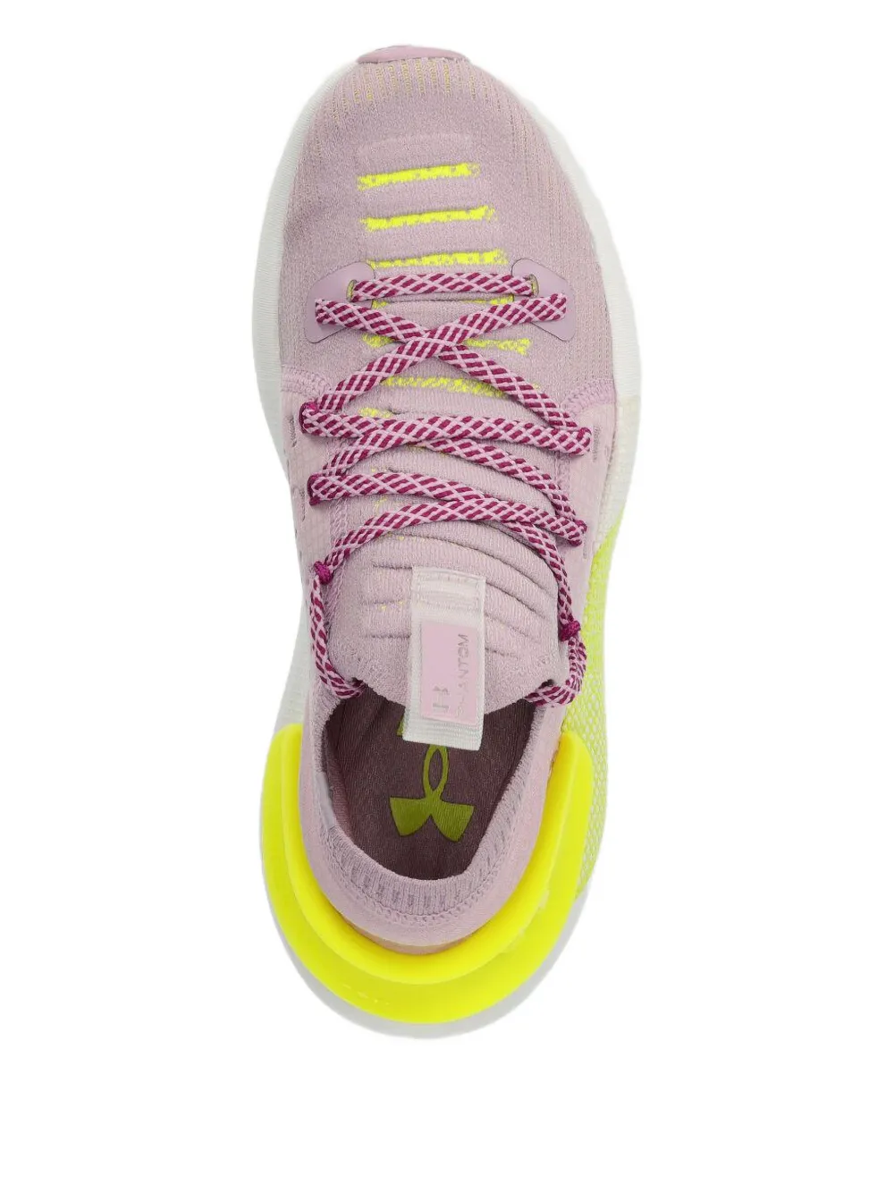 Кроссовки с сетчатыми вставками Under Armour, розовый — фото 4