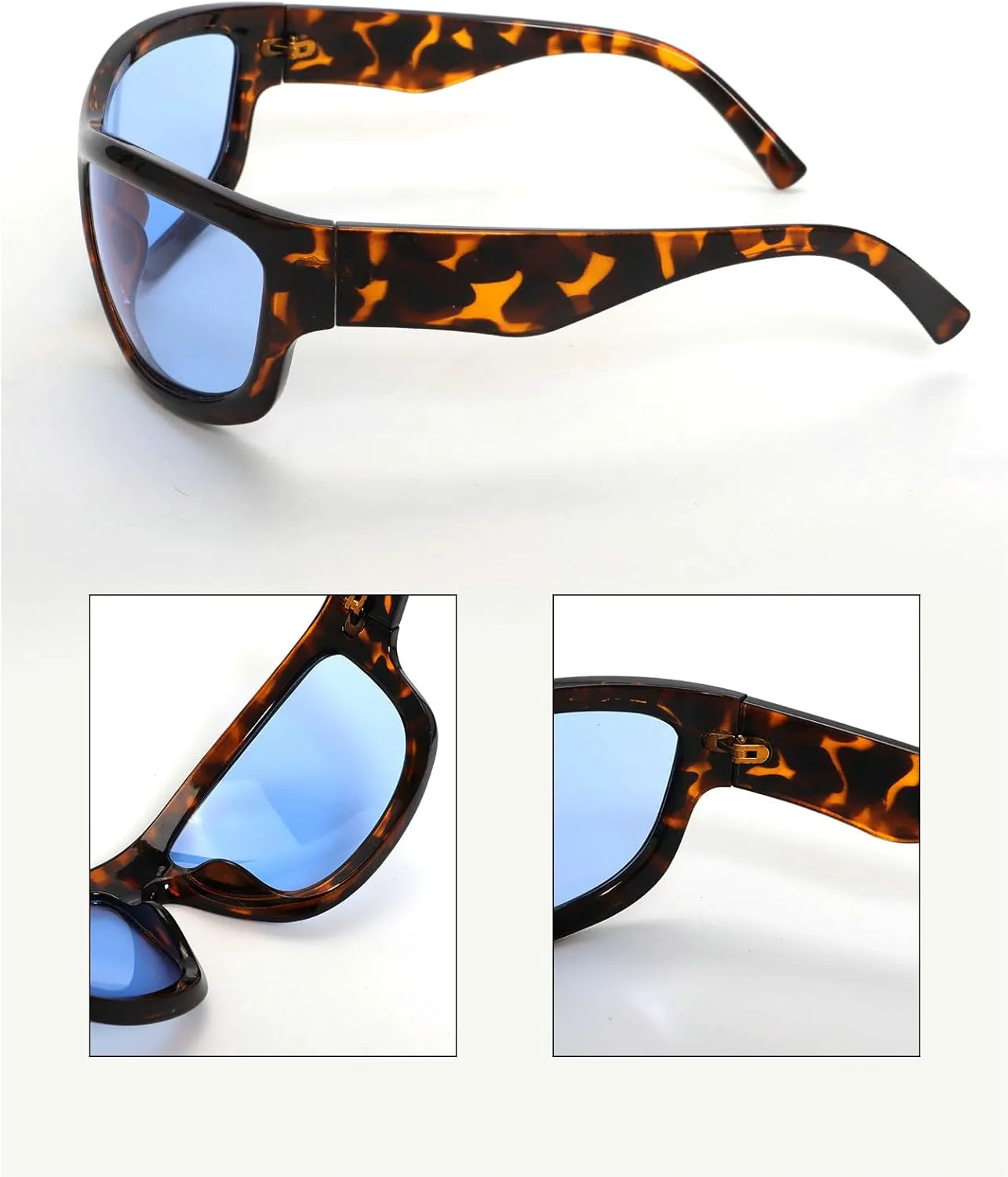 

Большие солнцезащитные очки-пилот для женщин, роскошные квадратные солнцезащитные очки для женщин, очки для активного отдыха, защита от УФ-излучения UV400 mincl, Tea